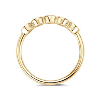 1.5ct Moissanite Ring 925 Silver 18K Gold Wedding Band |GRA Certified Round Cut Bezel Setting - Diamond - Lab