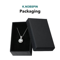1CT D VVS1 Moissanite Pendant Necklace 925 Sterling Silver Real O - Chain Rhodium Plated GRA Certified Women - Diamond - Lab