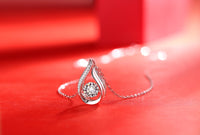 1ct Moissanite Solitaire Pendant Necklace – S925 Sterling Silver - Diamond-Lab