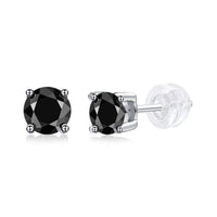 1Pure Love Luxury Fashion Diamond Earrings Stud Set Mosan Diamond Silver Jewelry Prohibit Tk Sales - Diamond-Lab