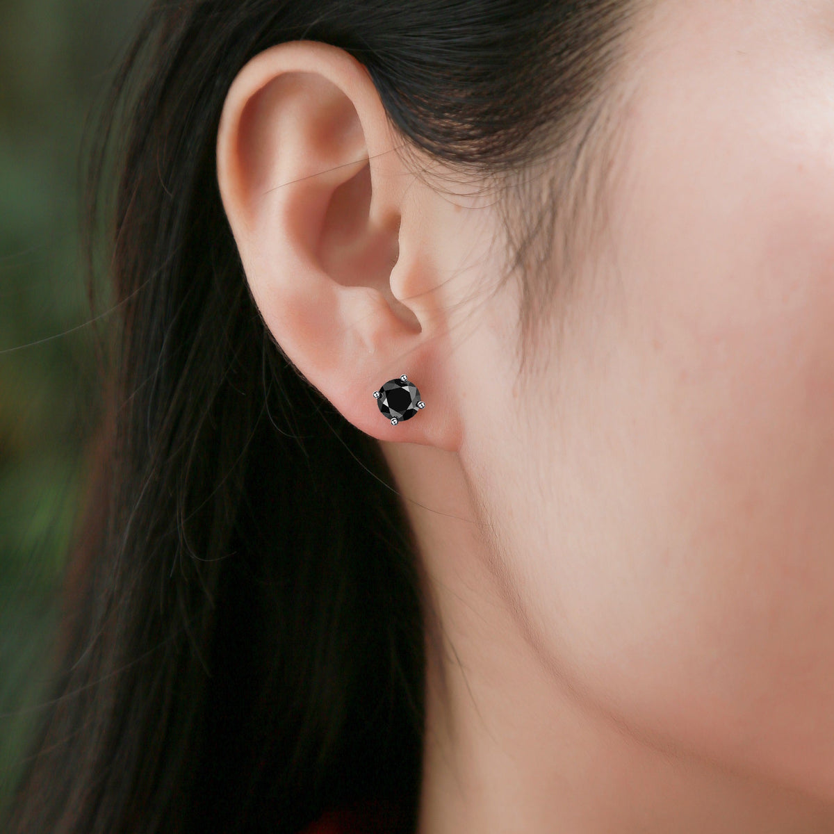 1Pure Love Luxury Fashion Diamond Earrings Stud Set Mosan Diamond Silver Jewelry Prohibit Tk Sales - Diamond-Lab