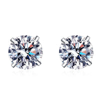 Pure brilliance. Classic diamond-lab studs with D color clarity—refined, radiant, and made to impress - Diamond-Lab