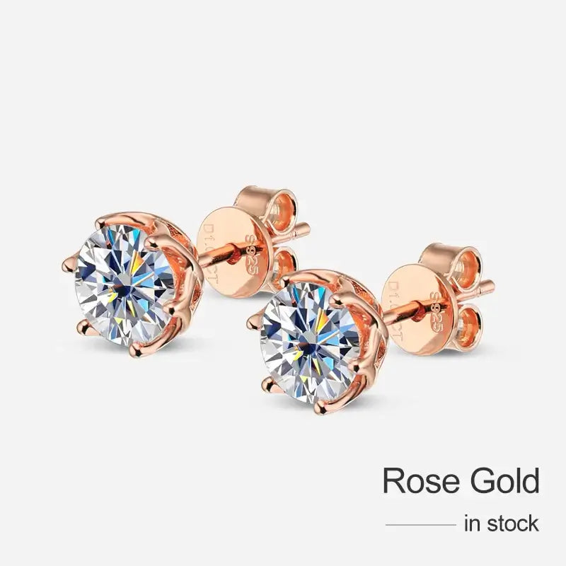 8 hearts 8 arrows green moissanite studs chemical free unisex fine jewelry