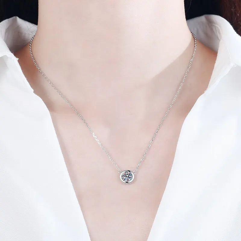 fine hip hop moissanite necklace jewelry