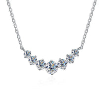 Diamond-Lab 1.7ct Oval Moissanite Pendant Necklace – D Color VVS1, 925 Sterling Silver, 8 Heart 8 Arrow Cut, GRA Certified, Women’s Fine Jewelry - Diamond-Lab