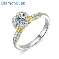 A sleek open bangle adorned with Moissanite stones — minimal, modern, and full of sparkle. - Diamond-Lab