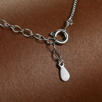 1ct Marquise Cut Moissanite Necklace 925 Sterling Silver 18k Gold Plated Chain VVS1 D Color with GRA Certificate