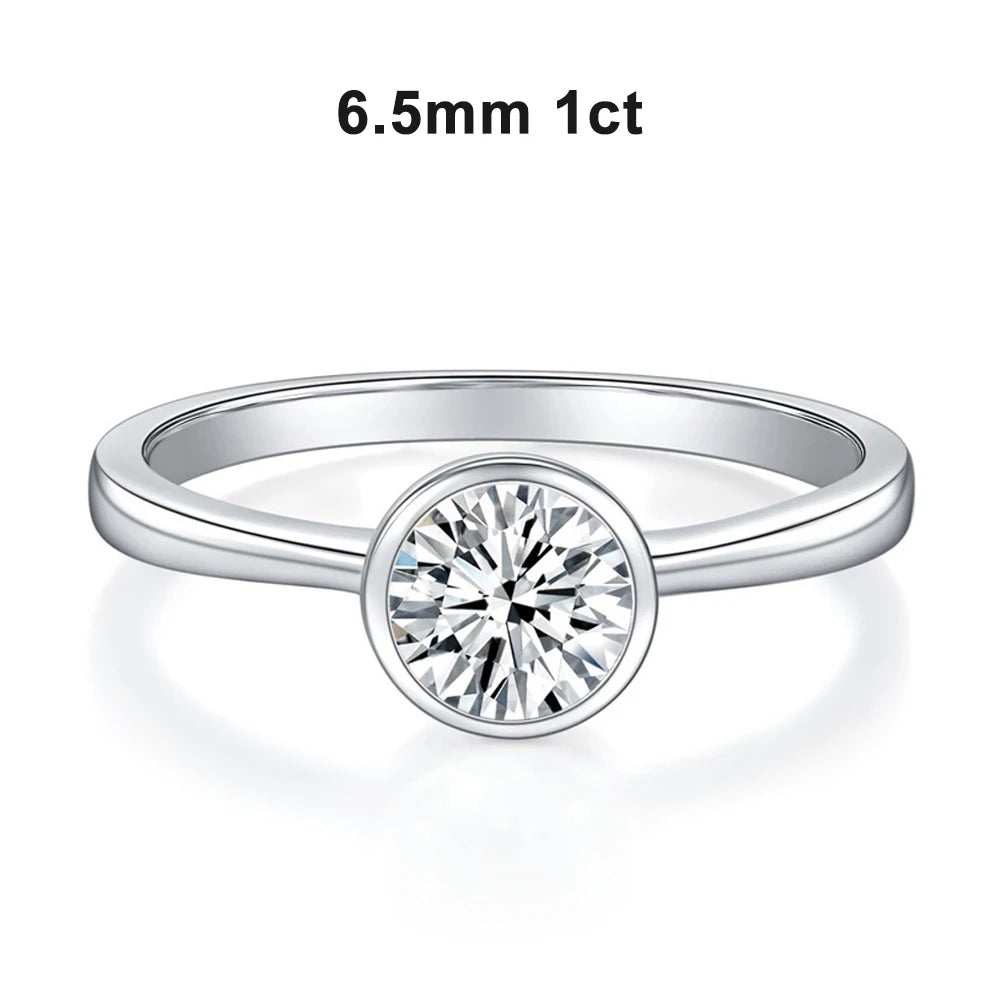 Wedding Band Emerald Cut Moissanite Ring -Cocktail Ring Moissanite Sterling Silver Unisex Classic