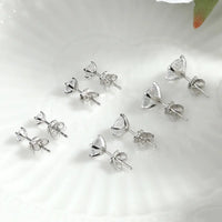 Personalized NGSTC certified timeless earrings moissanite stones passes diamond tester authentic