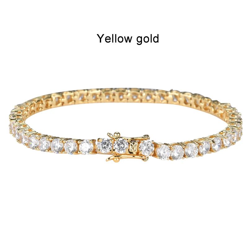 Sterling Silver Moissanite Tennis Bracelet – Women’s Jewelry - Diamond - Lab